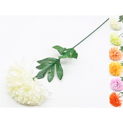 Chryzantema sztuczna pojedyncza 75 x 7 cm