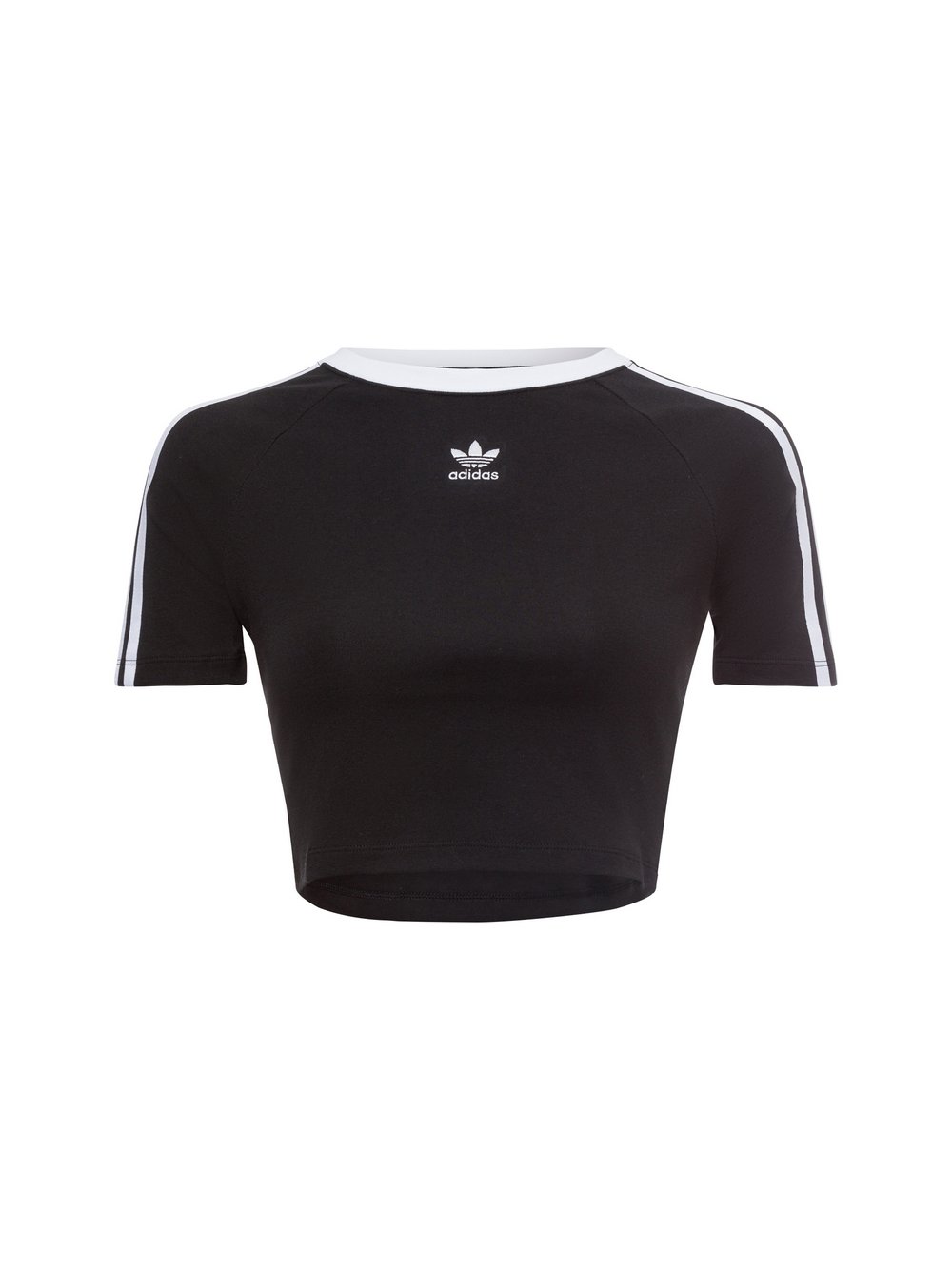 adidas Originals Koszulka damska Kobiety Bawełna czarny wzorzysty, S