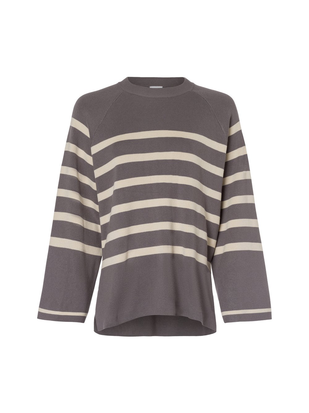 Noisy May Damski sweter z dzianiny - NMFifi Kobiety szary w paski, S