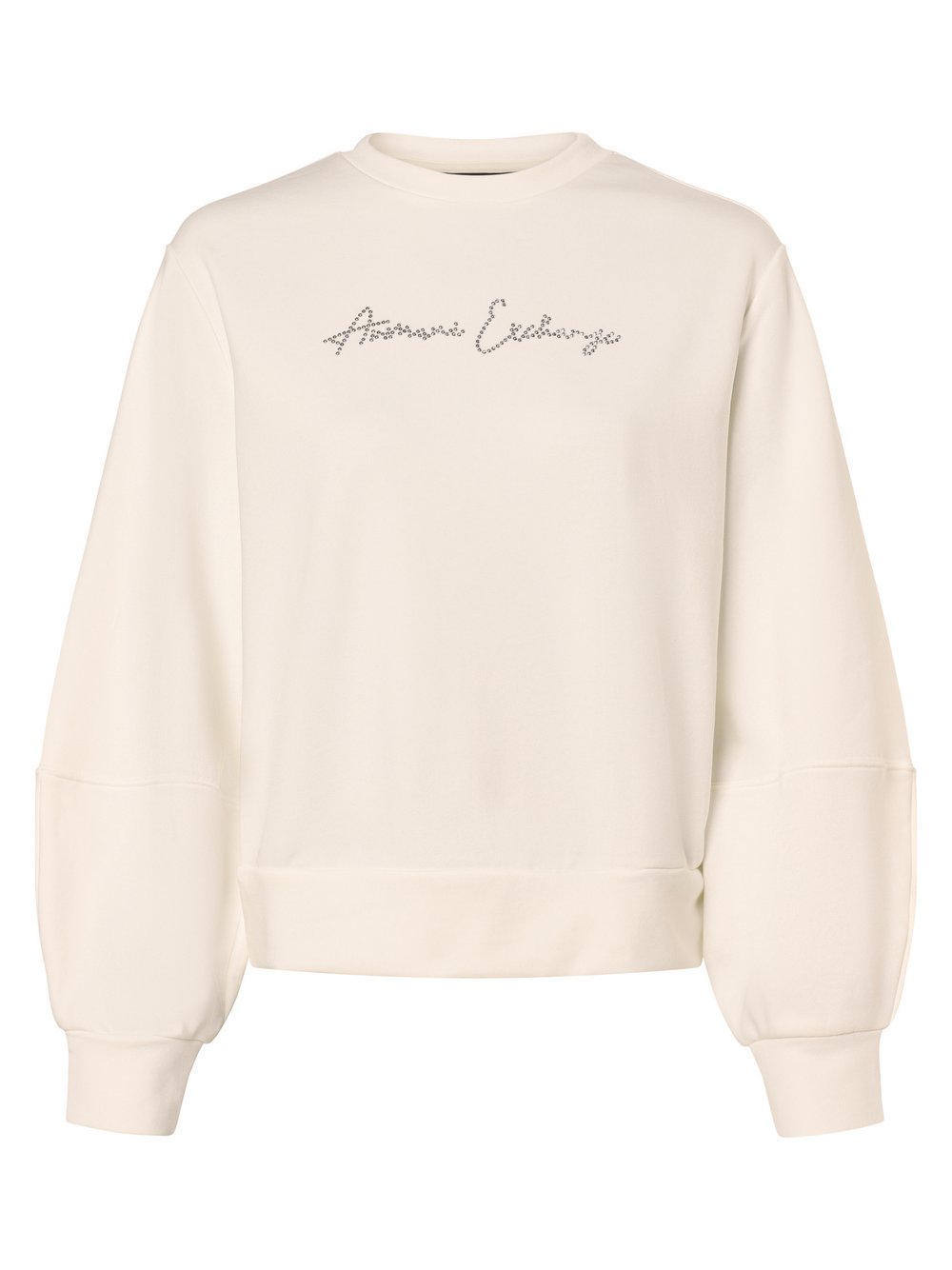 Armani Exchange Bluza damska Kobiety biały jednolity, XS