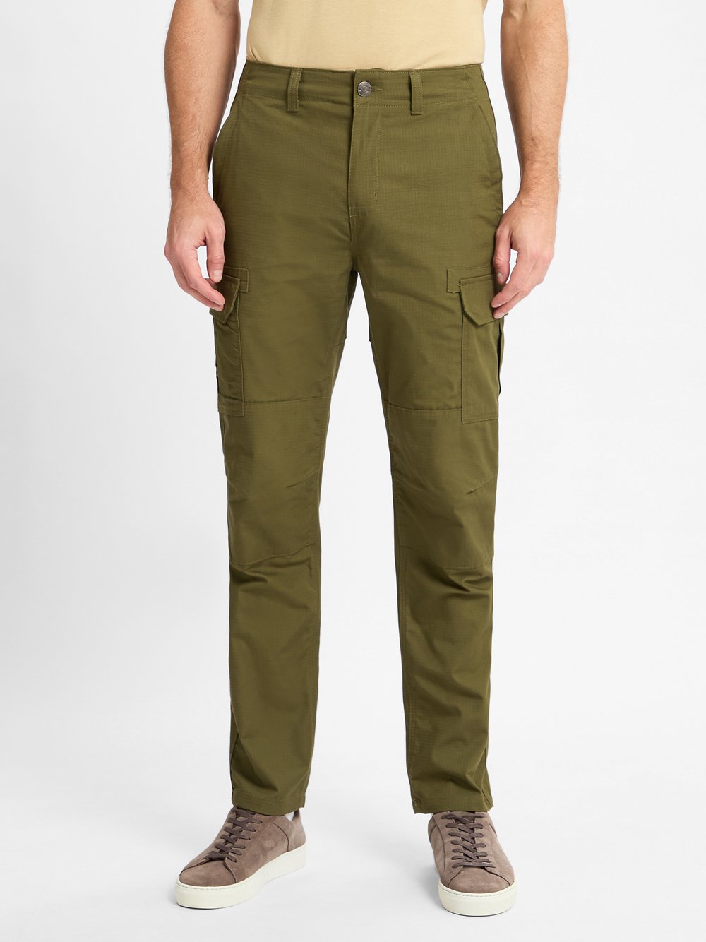 Dickies Męskie spodnie cargo Mężczyźni Bawełna zielony jednolity, 28