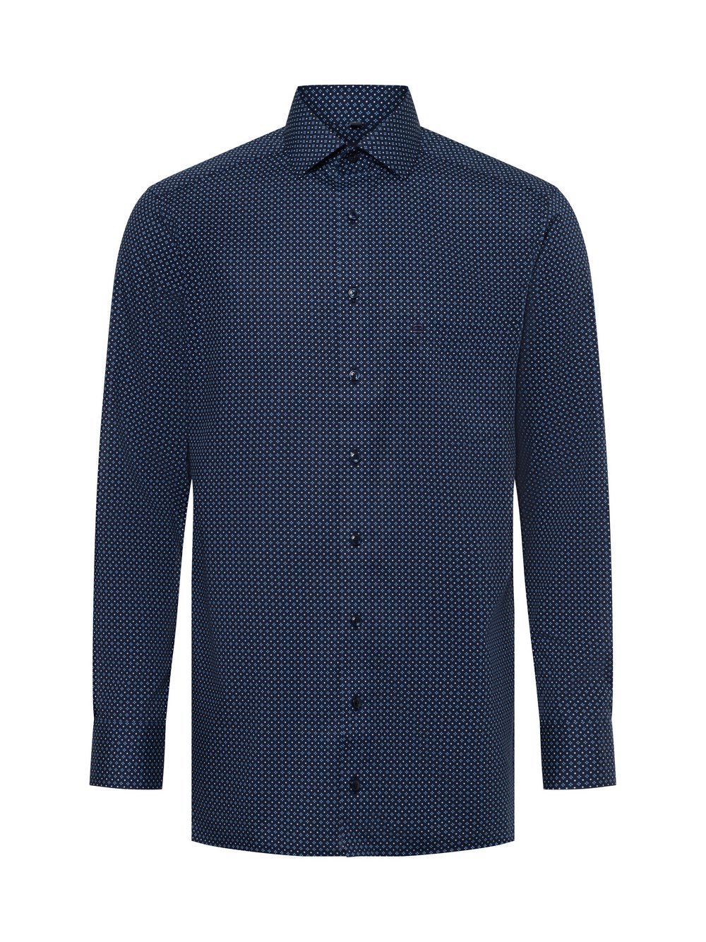 OLYMP Luxor modern Fit Koszula męska Mężczyźni Regular Fit Bawełna niebieski w kropki, 39