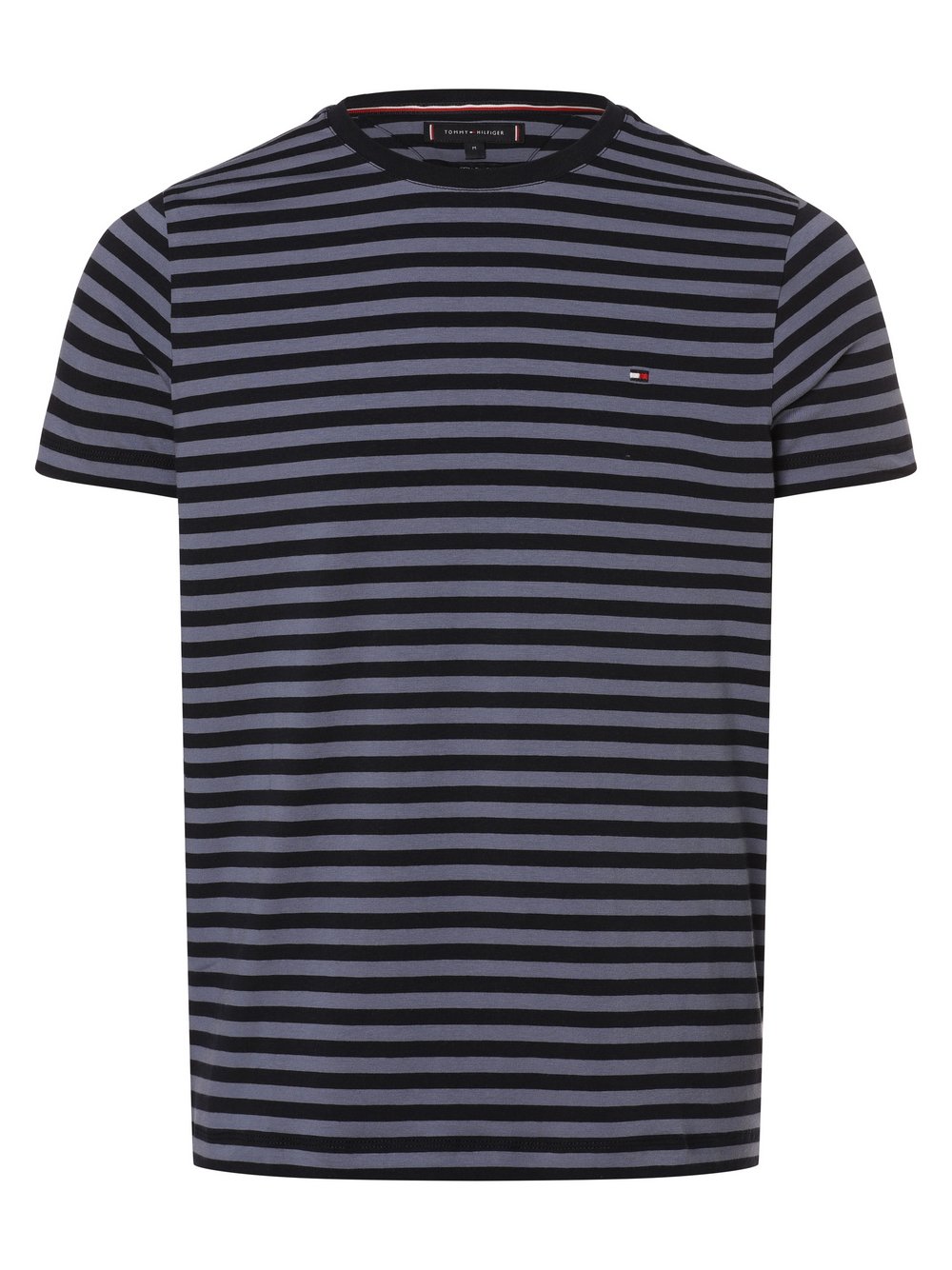 Tommy Hilfiger T-shirt męski Mężczyźni Dżersej niebieski w paski, L