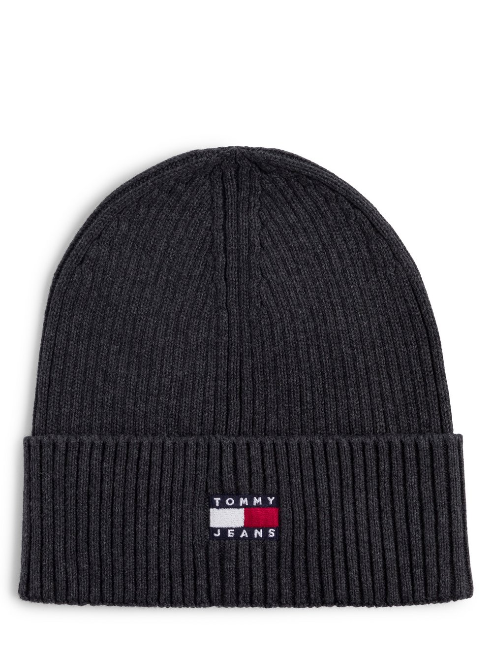 Tommy Jeans Czapka męska Mężczyźni Bawełna szary jednolity, ONE SIZE