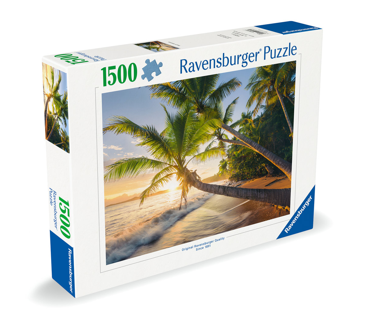 Puzzle 2D: Plażowa kryjówka 1500 elementów