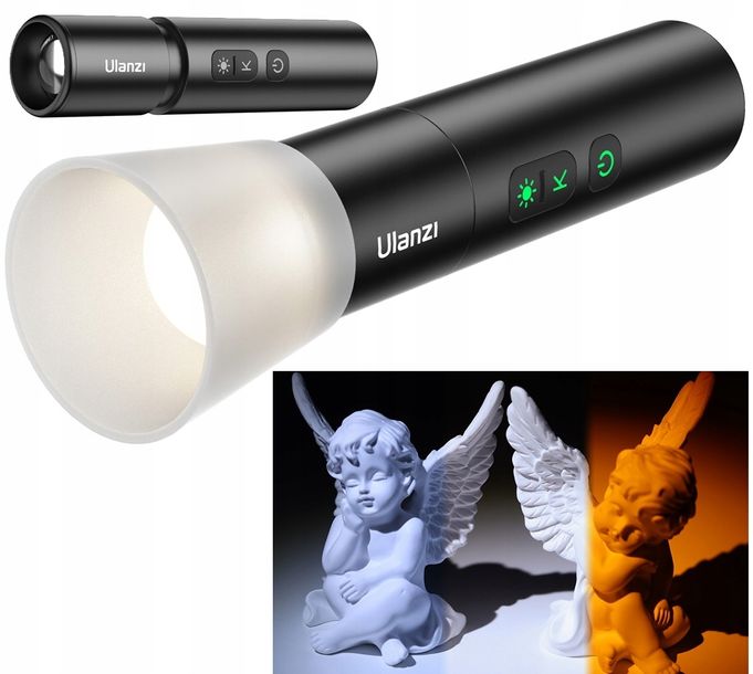 Lampa Diodowa LED Tuba Latarka Fotograficzna 2000K-5500K-8000K ULANZI LM07