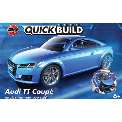 Samochód AIRFIX Quickbuild Audi TT Coupe Blue J6054