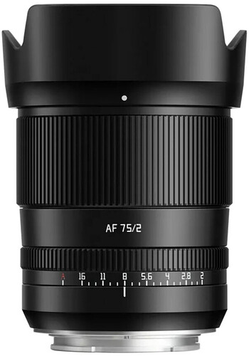 TTArtisan 7.5mm f/2.0 Sony FE