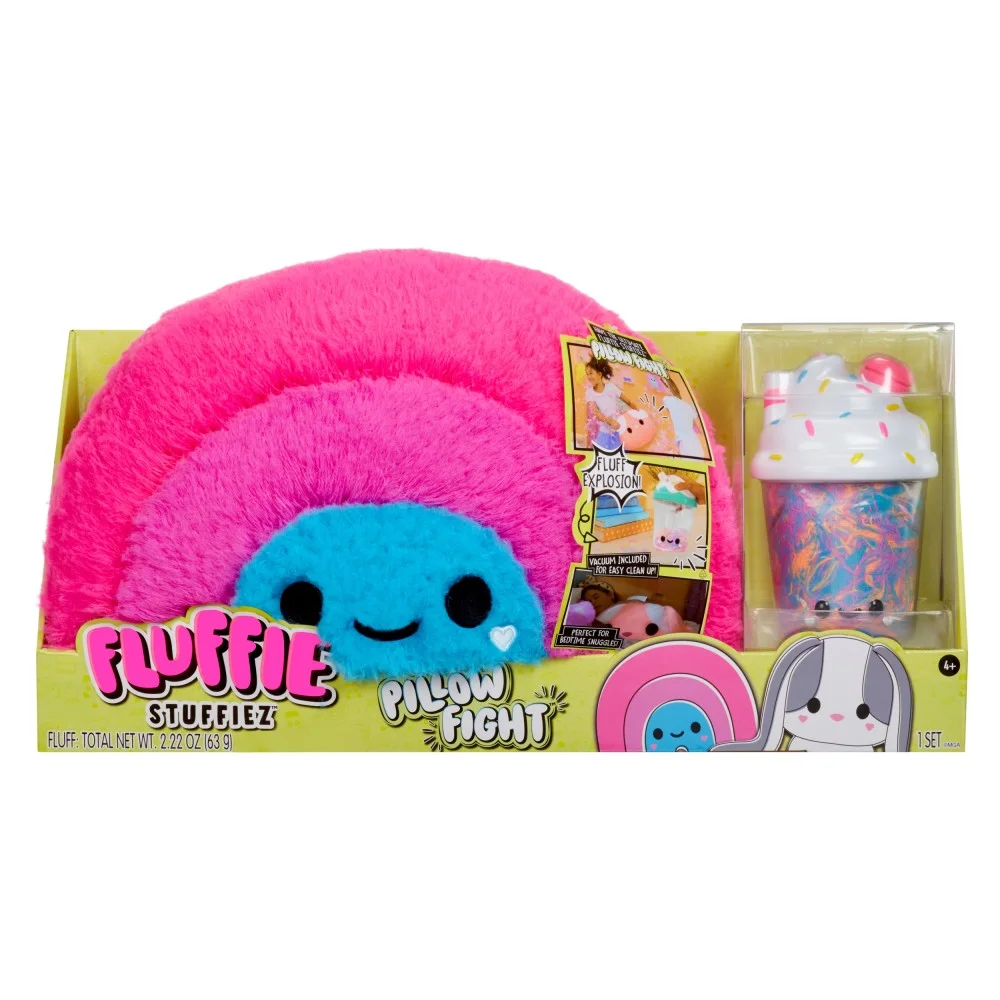 MGA Fluffie Stuffiez Pillow Fight Rainbow 513056