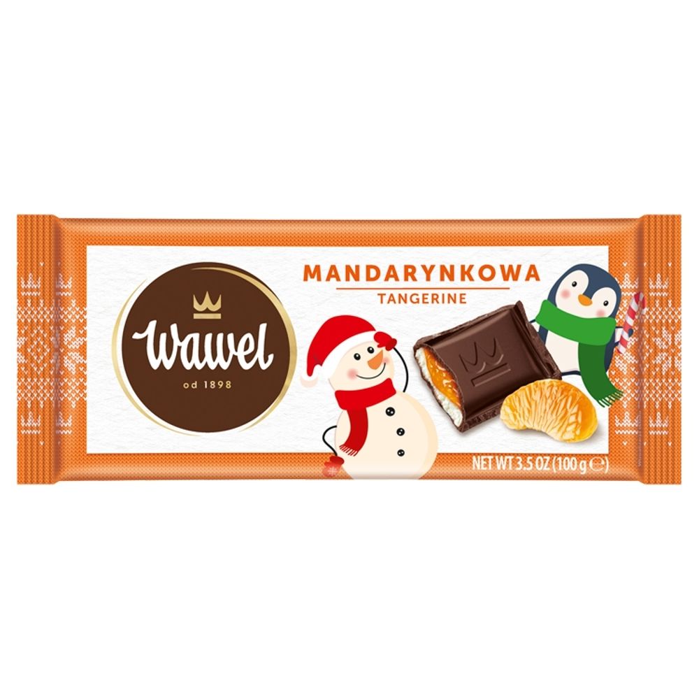 Wawel Czekolada mandarynkowa 100 g
