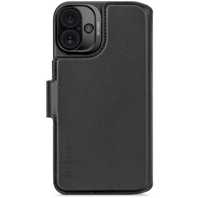 Etui DECODED Leather Detachable Wallet MagSafe do Apple iPhone 16 Granatowy | Bezpłatny transport