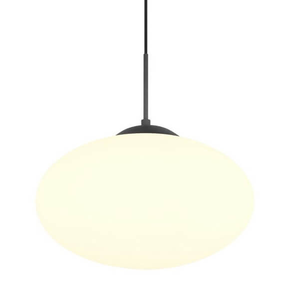 Metalowa lampa wisząca FOMENTO 363190132 Trio zwis do kuchni biały czarny