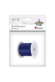 Drucik florystyczny 0,3mm 20m ciemnoniebieski