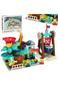 Klocki konstrukcyjne tor kulkowy