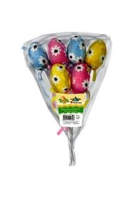 Jajka styropianowe 40x60mm 3 kolory 6szt