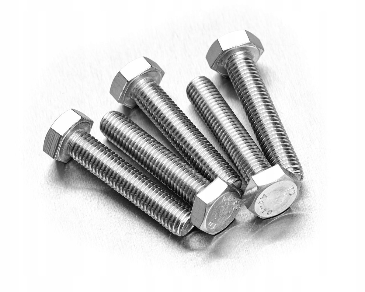 M10x50 ŚRUBA SZEŚCIOKĄTNA NA KLUCZ KWASOODPORNA inox nierdzewna A4 933 (1)