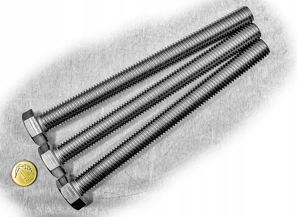 M10x150 ŚRUBA SZEŚCIOKĄTNA NIERDZEWNA A2 933 (1)