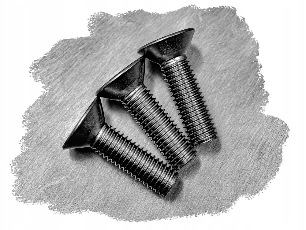 M16x25 ŚRUBA STOŻKOWA IMBUS INOX NIERDZEWNA A2 7991 (1)