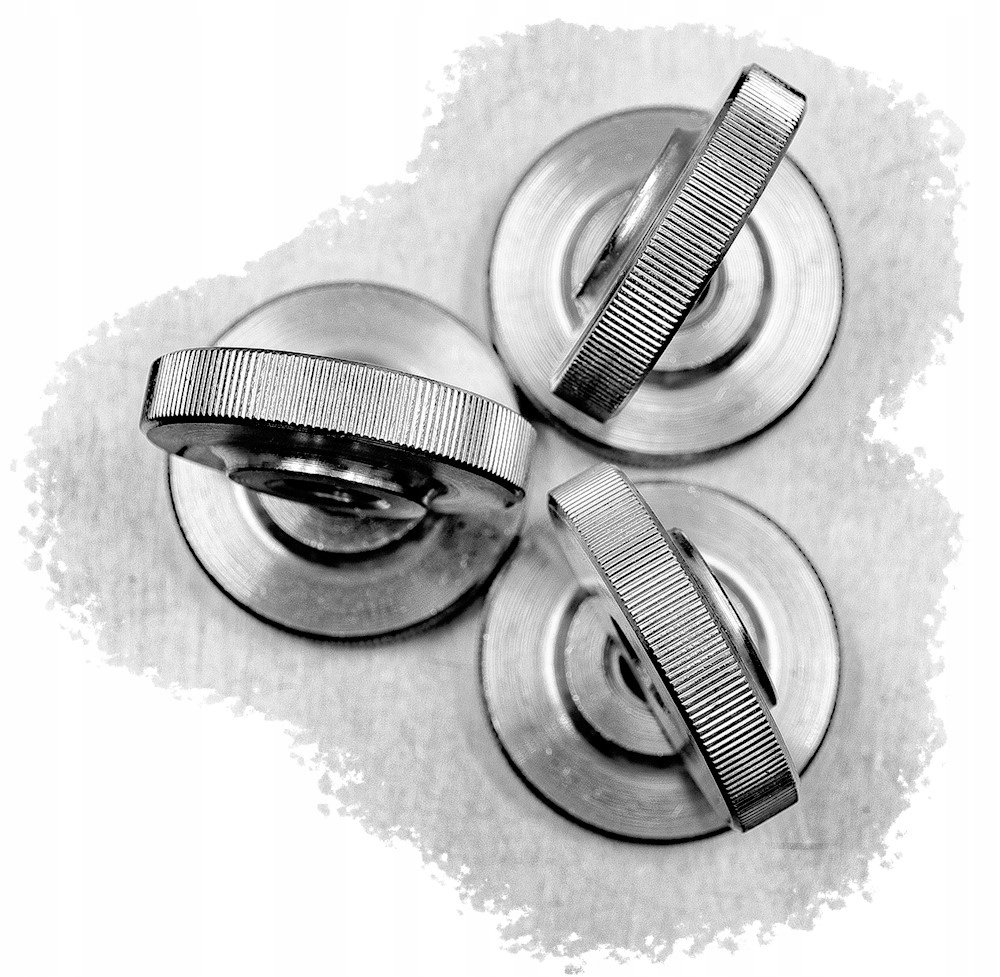 M6 NAKRĘTKA RADEŁKOWANA niska NIERDZEWNA A1 467(1)