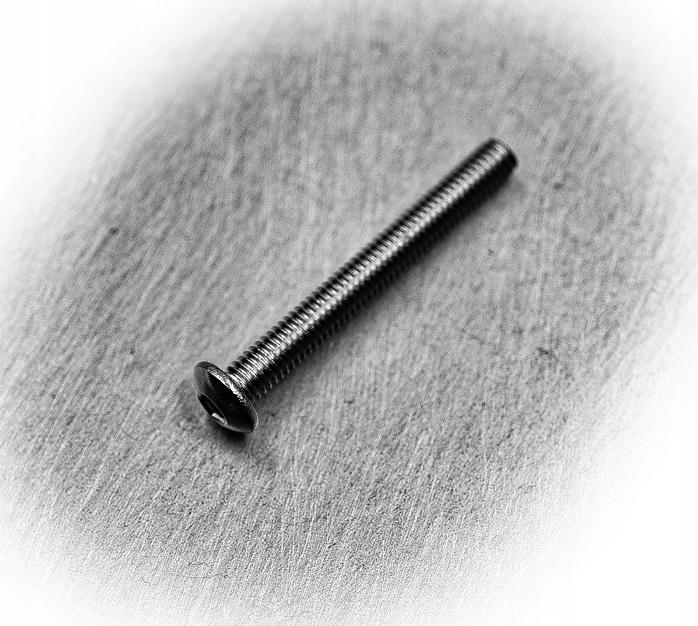 M3x25 ŚRUBA KULISTA NIERDZEWNA A2 7380 (50)