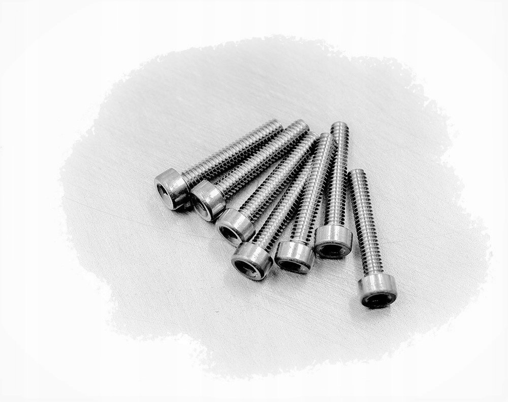 M2x12 ŚRUBA IMBUSOWA WALCOWA NIERDZEWNA A4 912(25)