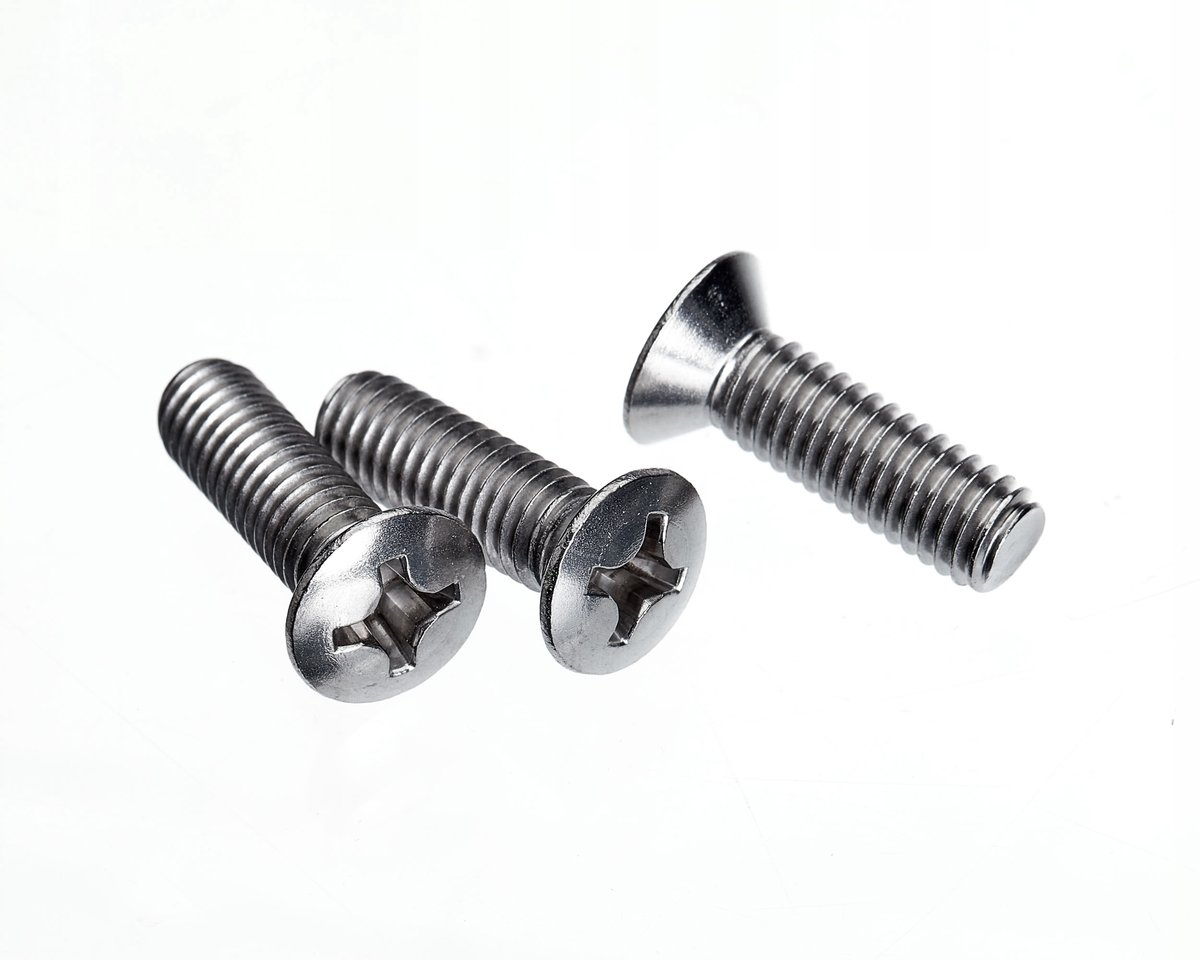 M5x20 ŚRUBA STOŻKOWA KRZYŻAK łeb soczewkowy NIERDZEWNA A2 966 (50)