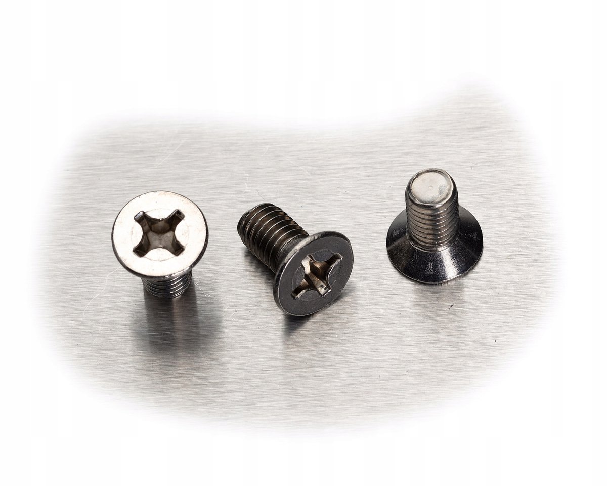 M2,5x16 ŚRUBA STOŻKOWA NIERDZEWNA A2 965 (50)