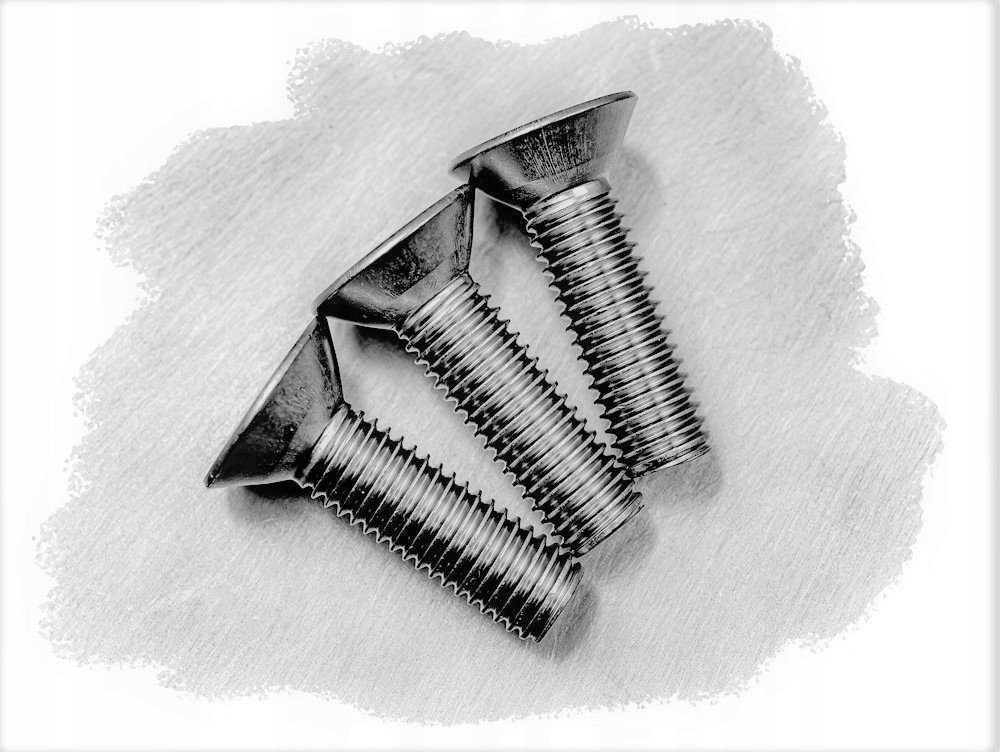 M5x45 ŚRUBA STOŻKOWA IMBUS NIERDZEWNA A4 7991 (10)