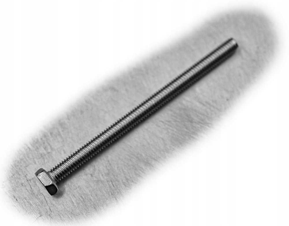 M5x80 ŚRUBA SZEŚCIOKĄTNA NIERDZEWNA A2 933 (10)