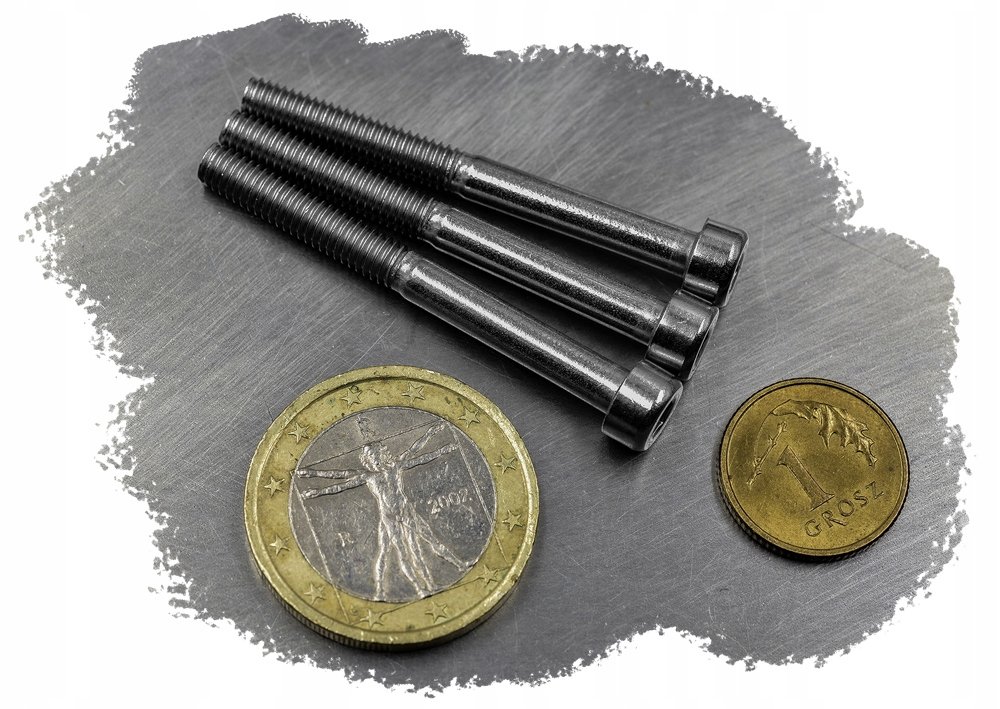 M4x40 ŚRUBA IMBUSOWA WALCOWA NIERDZEWNA A2 912(10)