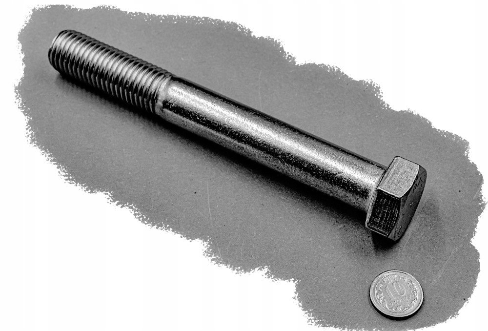 M20x140 ŚRUBA SZEŚCIOKĄTNA NIERDZEWNA A2 931 (1)