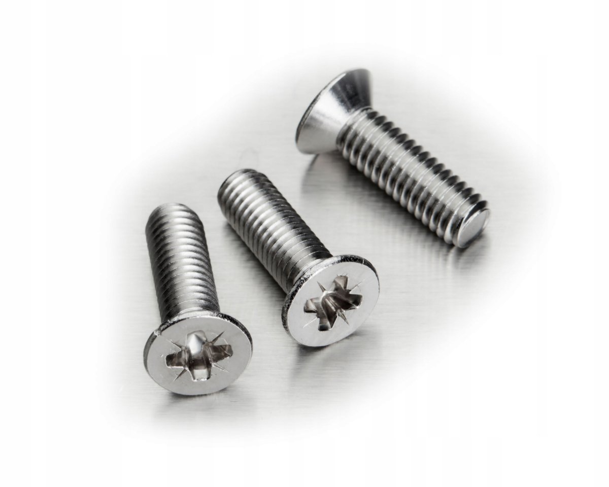 M4x40 ŚRUBA STOŻKOWA KRZYŻAK NIERDZEWNA A2 965 (10)