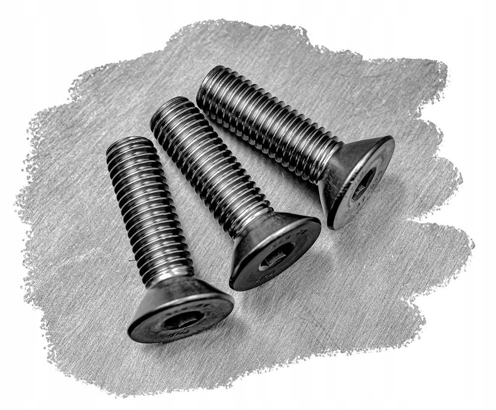 M4x30 ŚRUBA STOŻKOWA IMBUS NIERDZEWNA A2 7991 (50)