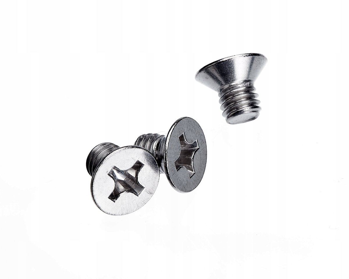 M2x8 ŚRUBA STOŻKOWA KRZYŻAK NIERDZEWNA A2 965 (50)