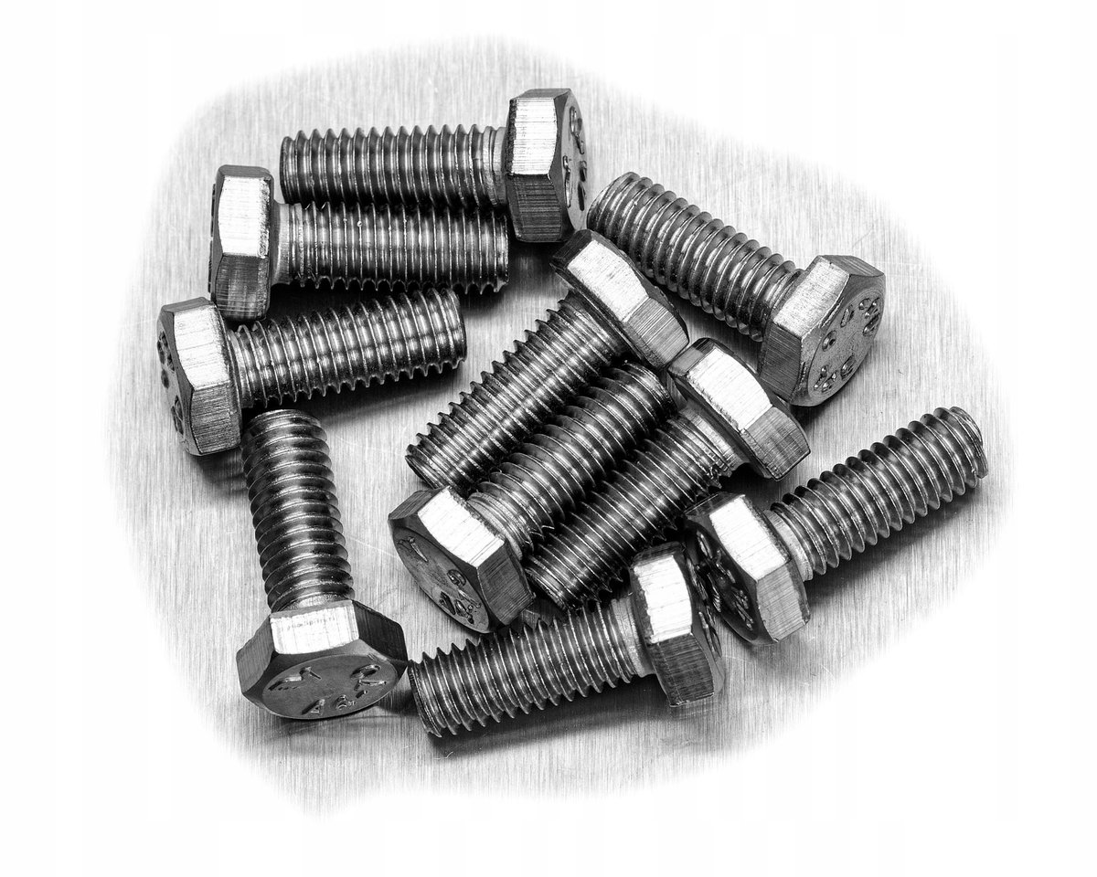 M6x25 ŚRUBA SZEŚCIOKĄTNA NA KLUCZ KWASOODPORNA inox nierdzewna A4 933 (10)