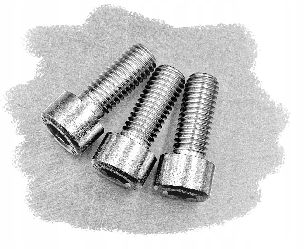 M3x25 ŚRUBA IMBUS WALCOWA KWASOODPORNA inox nierdzewna A4 912 (25)