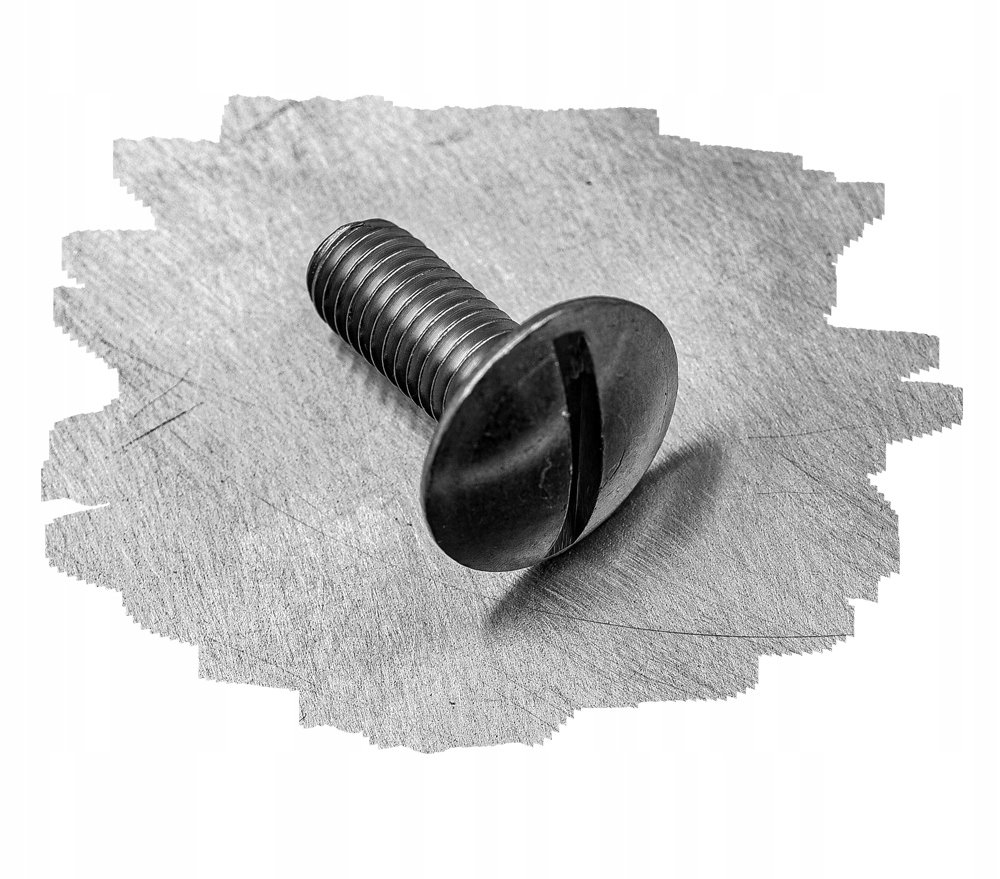 M6x50 ŚRUBA ŁEB GRZYBKOWY NIERDZEWNA A2 9330 (10)