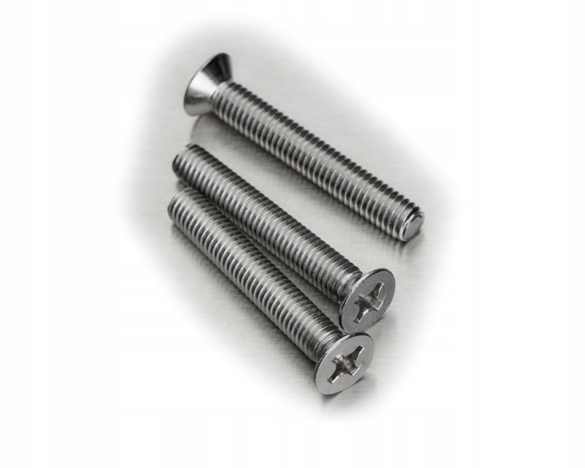 M6x40 ŚRUBA STOŻKOWA KRZYŻAK NIERDZEWNA A2 965(10)