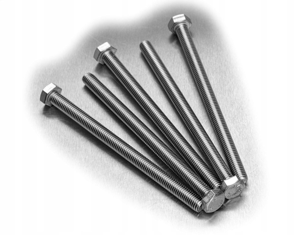 M8x200 ŚRUBA SZEŚCIOKĄTNA KWASOODPORNA inox nierdzewna A4 933 (1)