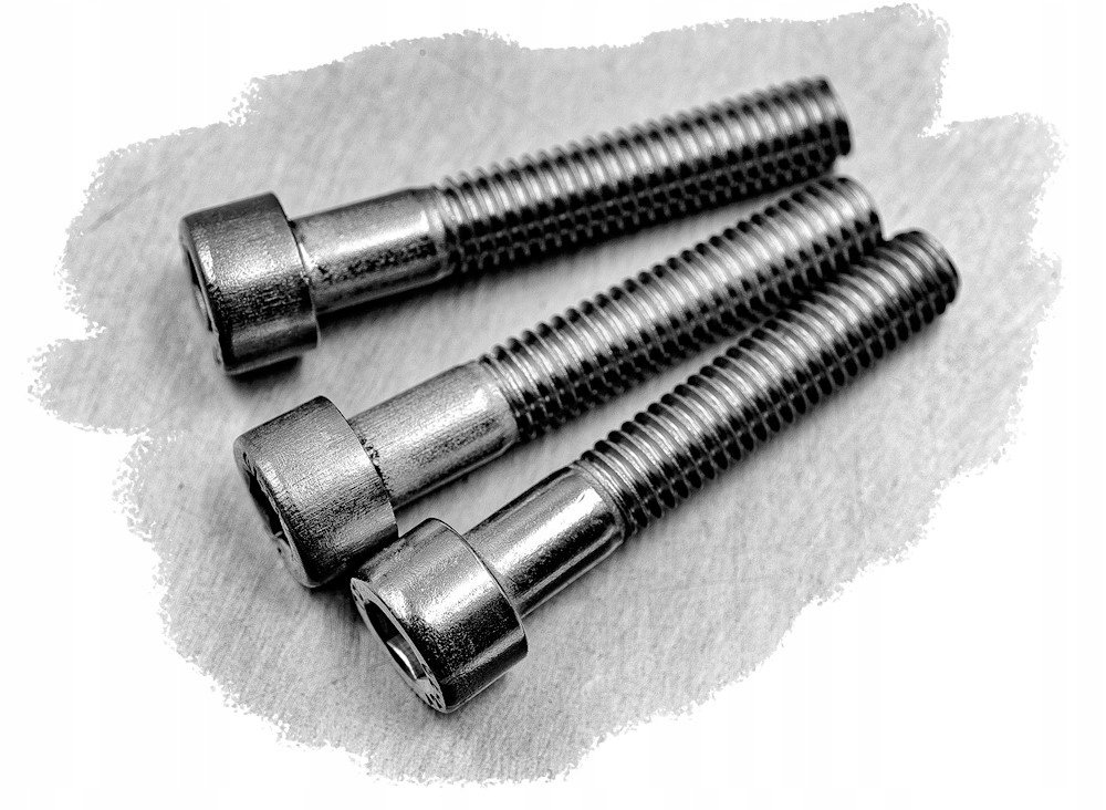 M6x45 ŚRUBA IMBUS WALCOWA KWASOODPORNA inox nierdzewna A4 912 (10)