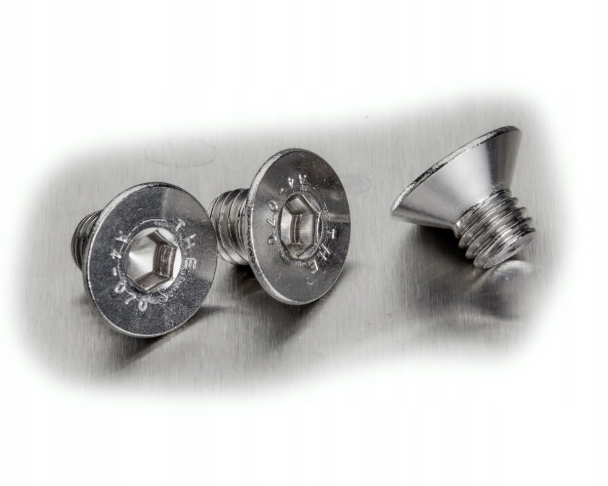 M8x10 ŚRUBA STOŻKOWA IMBUS NIERDZEWNA A4 7991 (10)