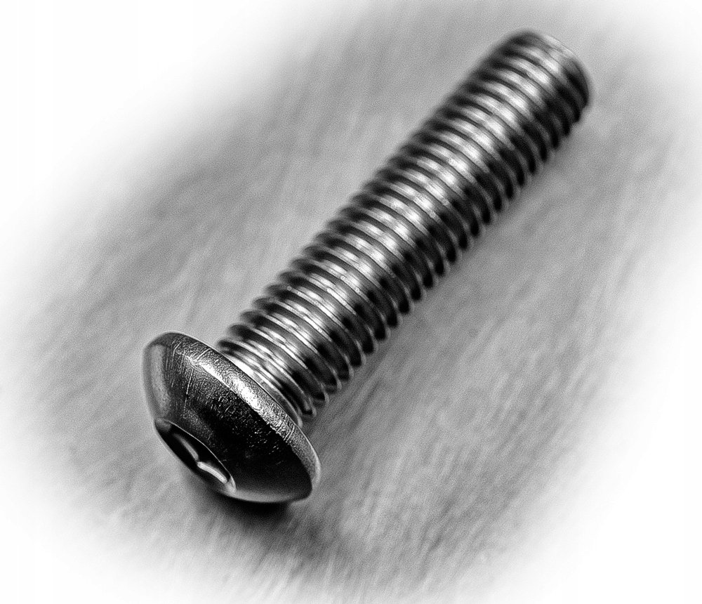 M8x35 Śruba KULISTA imbus NIERDZEWNA A2 7380 (10)