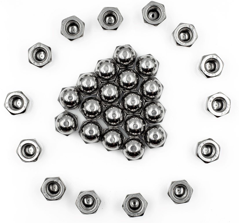 M6 NAKRĘTKA KOŁPAKOWA NIERDZEWNA A2 1587 (50)