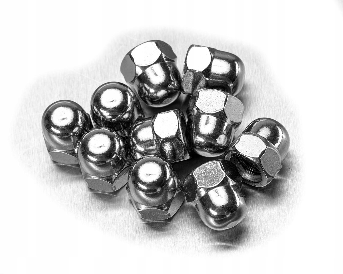 M12 NAKRĘTKA KOŁPAKOWA KWASOODPORNA inox nierdzewna A4 1587 (1)