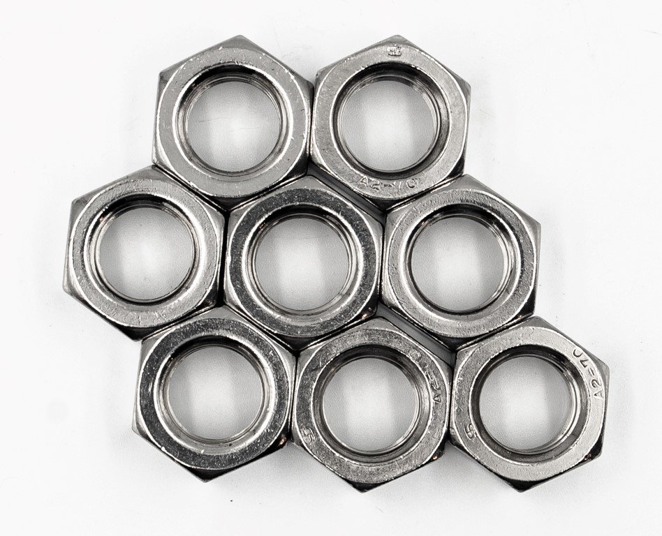 M12x1,5 NAKRĘTKA drobnozwojna NIERDZEWNA A2 934 (10)