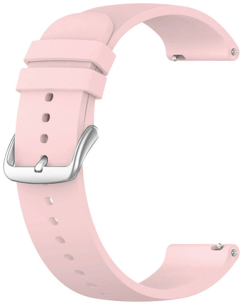 Silikonowy pasek do zegarka 14 mm Lavvu LS00P14 jasnoróżowy
