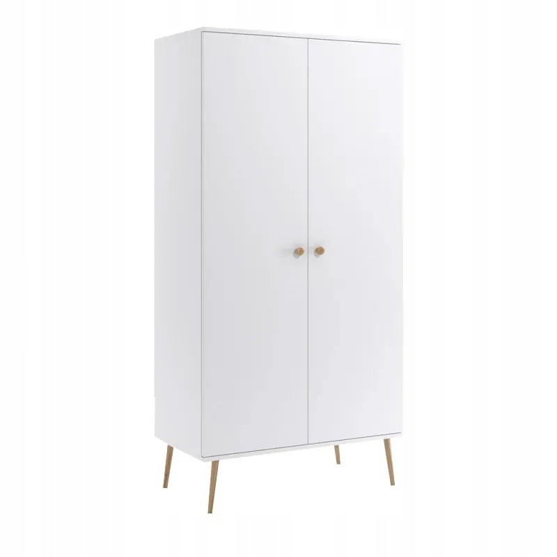 Dwudrzwiowa szafa IKON / biały mat