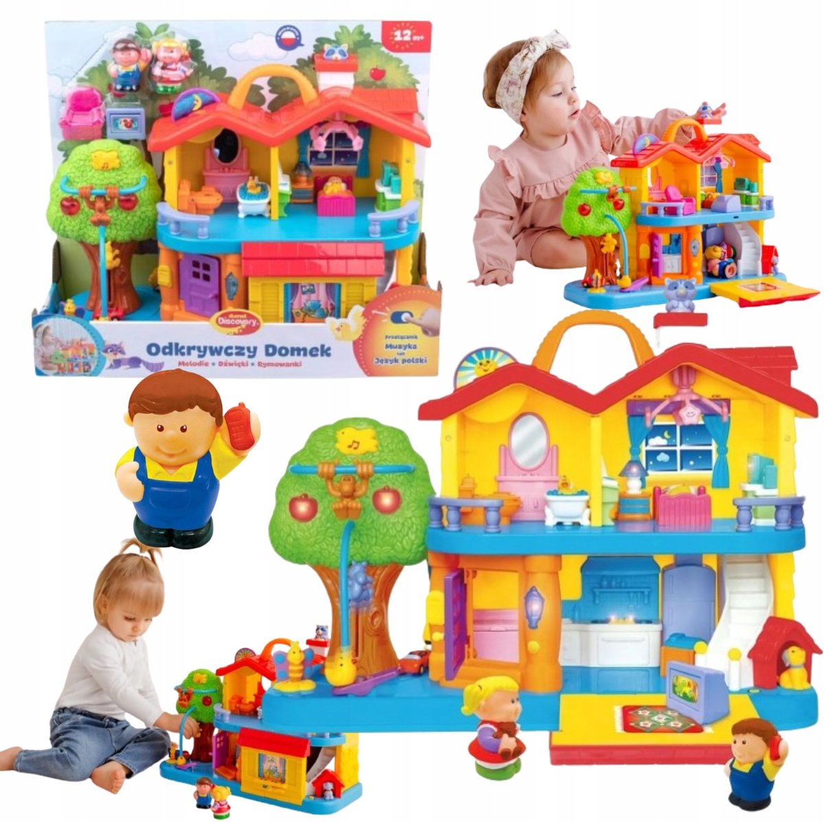 ODKRYWCZY DOMEK PO POLSKU + DUMEL DISCOVERY+KARTKA ELEKTRONICZNA