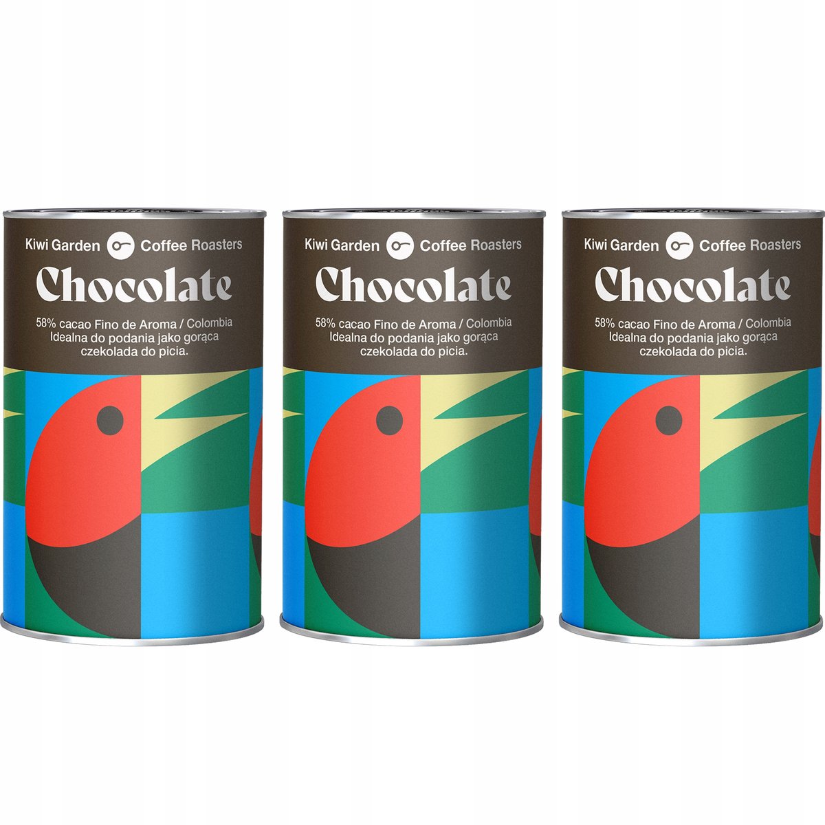 Czekolada do picia na gorąco Kiwi Garden 3x200g