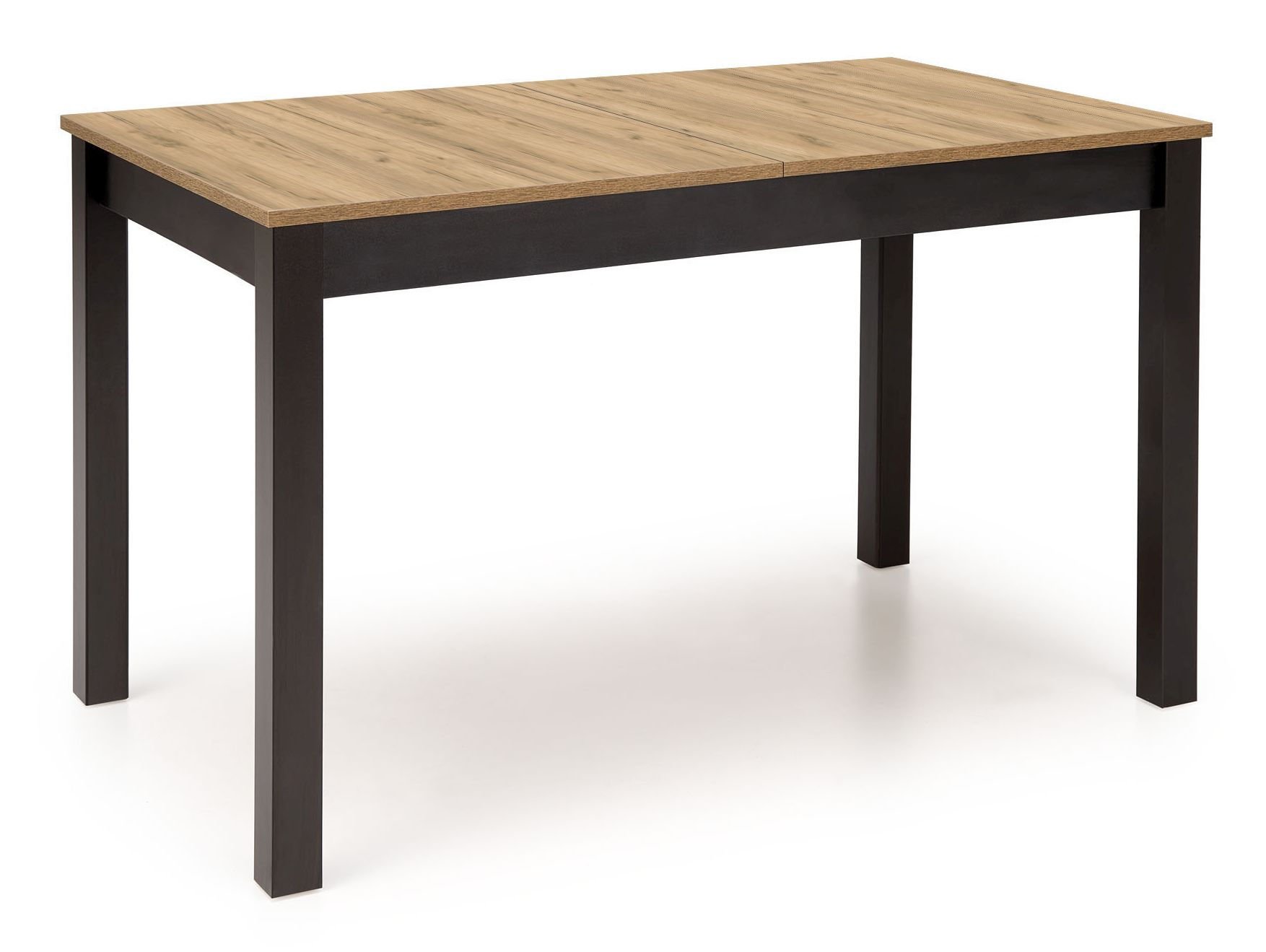 Stół Rozkładany Tor 130(170) Czarny / Dąb Craft złoty